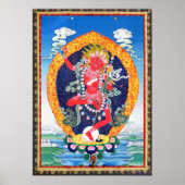 Tibetan Thangka Vajravarahi Print (Voorkant)