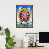 Tibetan Thangka Vajravarahi Print (Thuiskantoor)