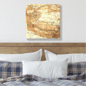 TibetPanoramaTibet 2 Canvas Afdruk (Insitu (Slaapkamer))