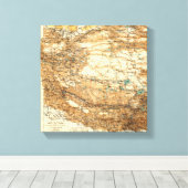 TibetPanoramaTibet 2 Canvas Afdruk (Insitu (Houten vloer))