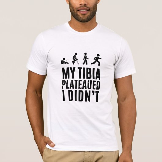 Tibia Plateau Resilient Recovery T-shirt (Voorkant)