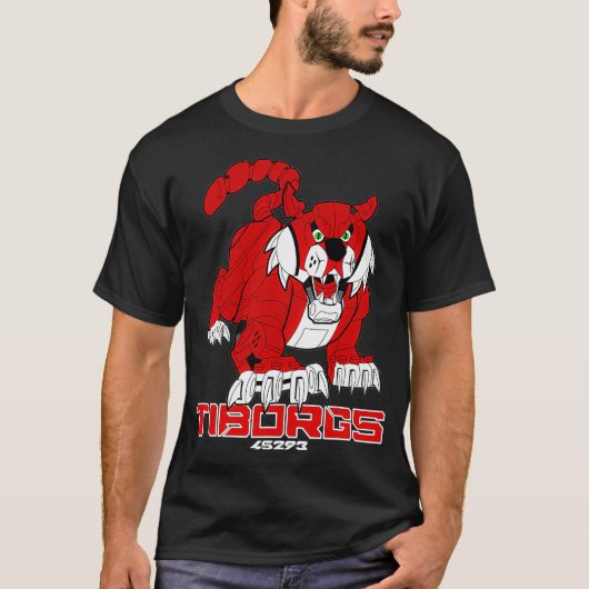 Tiborgs Robotics Team T-shirt (Voorkant)
