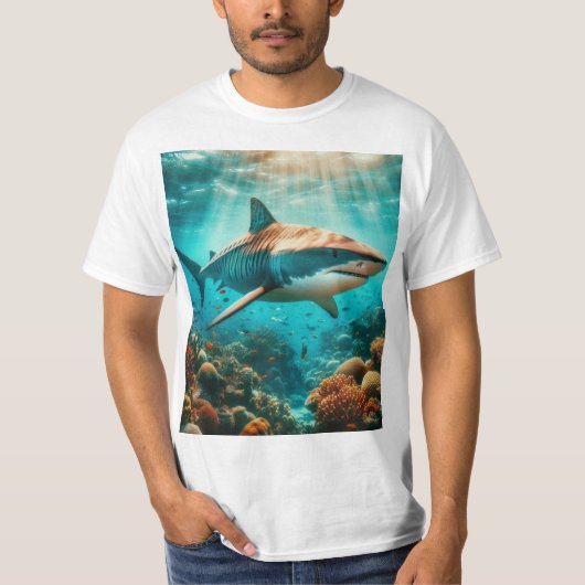 Tiburón tigre t-shirt (Voorkant)