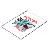 TIBURON ZEGGEN QUE PEDO, HAAI, WAT ER AAN DE HAND  NOTITIEBOEK (Linkerzijde)