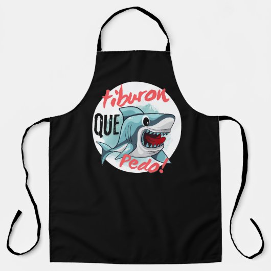 TIBURON ZEGGEN QUE PEDO, HAAI, WAT ER AAN DE HAND  SCHORT (Voorkant)