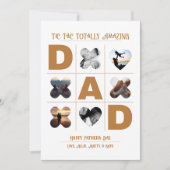 Tic Tac helemaal verbluffend pap Vaderdag Feestdagenkaart (Voorkant)