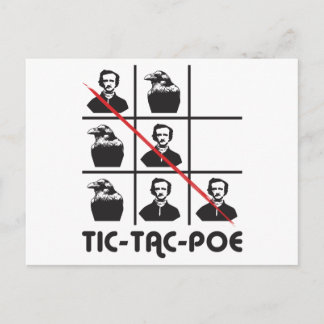 TIC-TAC-POE BRIEFKAART