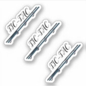 TIC-TAC-STICKERS STICKER (Voorkant)