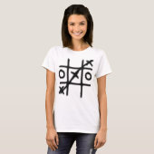 Tic Tac Toe - 3 in rij T-shirt (Voorkant volledig)