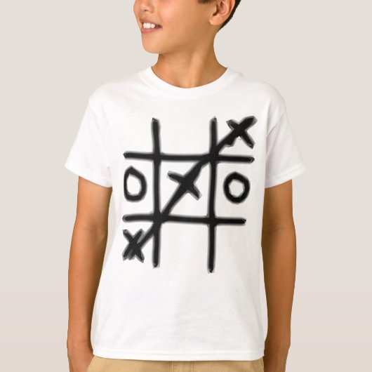 Tic Tac Toe - 3 in rij T-shirt (Voorkant)