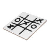 Tic Tac Toe - 3 in rij Tegeltje (Zijkant)