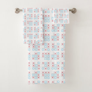 Tic Tac Toe Bad Handdoek
