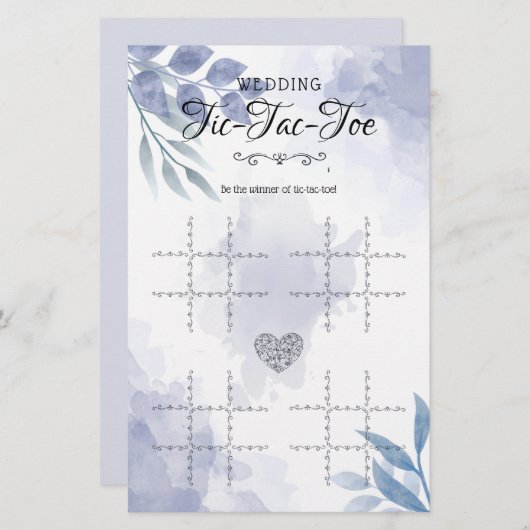 Tic-Tac-Toe Decoratief Tafel (Voorkant / Achterkant)