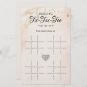 Tic-Tac-Toe Decoratief Tafel (Voorkant / Achterkant)