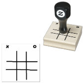 Tic Tac Toe Game versie 2 Rubberstempel (Gestempeld)