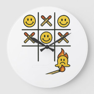 Tic Tac Toe Grote Klok