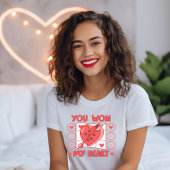 Tic-Tac-Toe Heart Valentijn T-shirt