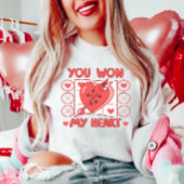 Tic-Tac-Toe Heart Valentijn T-shirt