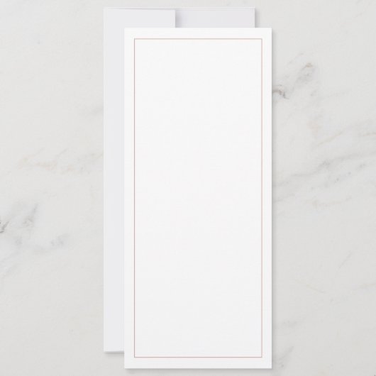 TIC TAC TOE JELLY BEANS 4x9.25 Platte Kaart (Achterkant)