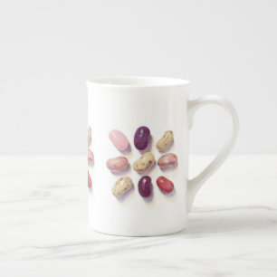 TIC TAC TOE JELLY BEANS Bone China Mok