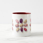 TIC TAC TOE JELLY BEANS Maroon Two-Tone Mok (Center)