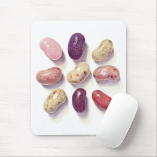 TIC TAC TOE JELLY BEANS Mousepad Muismat