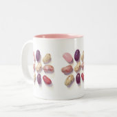 TIC TAC TOE JELLY BEANS Pink Two-Tone Mok (Voorkant links)