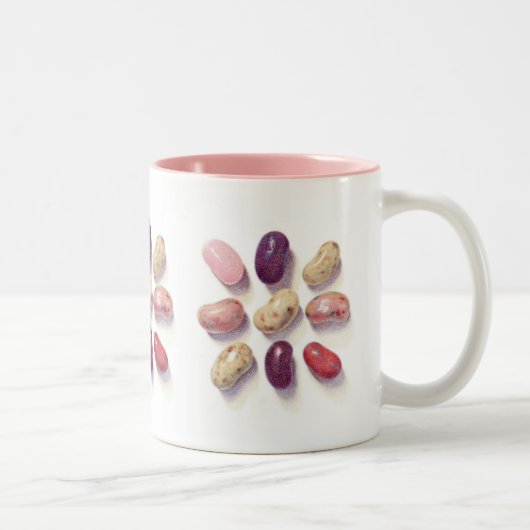 TIC TAC TOE JELLY BEANS Pink Two-Tone Mok (Rechts)