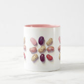TIC TAC TOE JELLY BEANS Pink Two-Tone Mok (Center)