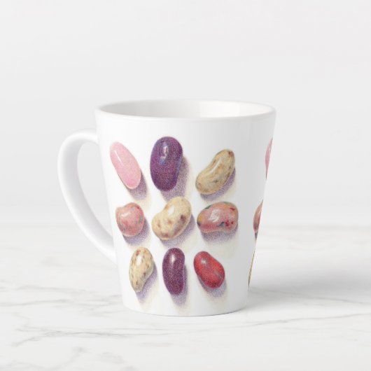 TIC TAC TOE JELLY BEANTS Latte Mok (Linkerhoek)