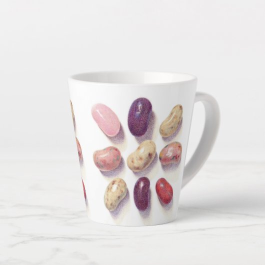 TIC TAC TOE JELLY BEANTS Latte Mok (Rechterhoek)