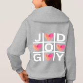 Tic Tac Toe Joy en God Christelijk Faith (Achterkant)