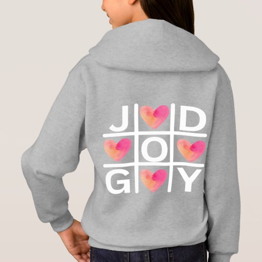 Tic Tac Toe Joy en God Christelijk Faith (Achterkant)