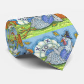 TIC TAC TOE KALKOOEN, GRAppige THANKSGIVING FESTDA Stropdas (Opgerold)