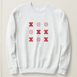 Tic-Tac-Toe Knuffels en Kusjes Valentijnse Sweatsh Trui