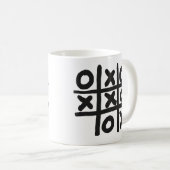 Tic Tac Toe Koffiemok (Voorkant rechts)