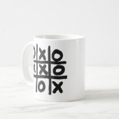 Tic Tac Toe Koffiemok (Voorkant links)