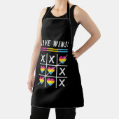 Tic Tac Toe Love Wins LGBTQ Pansexual Pride Schort (Insitu)