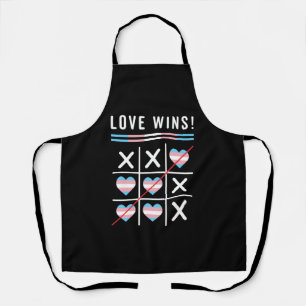 Tic Tac Toe Love wint LGBTQ Transgender Pride Schort