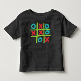 Tic-tac-toe Noughts and Crosses Kinder Shirts