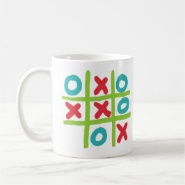Tic-tac-toe Noughts and Crosses Koffiemok