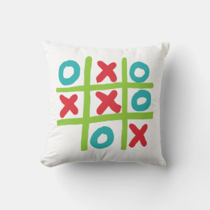 Tic-tac-toe Noughts and Crosses Kussen