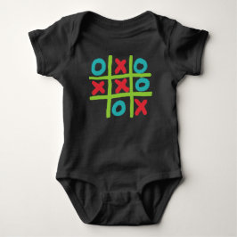 Tic-tac-toe Noughts and Crosses Romper