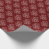 Tic-Tac-Toe Noughts en Crosses Cadeaupapier (Hoek)