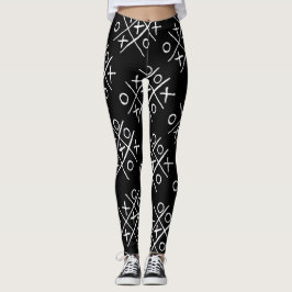 Tic-Tac-Toe Noughts en Crosses Leggings