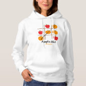 Tic-Tac-Toe pompoen Hoodie (Voorkant)