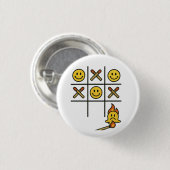 Tic Tac Toe Ronde Button 3,2 Cm (Voorkant /achterkant)