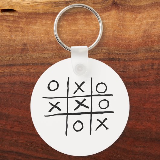 Tic-Tac-Toe Sleutelhanger (Voorkant)