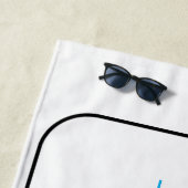 Tic Tac Toe strandlaken (In situ)