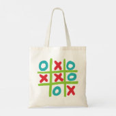 Tic-tac-toe Tote Bag (Achterkant)